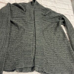 Sonoma Lightweight Needle Point Sweater Flyaway Cardigan
